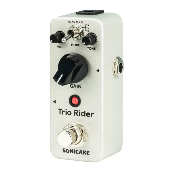 sonicake trio rider overdrive guitar effects pedal centaur style classic overdrive buffered bypass qss 26