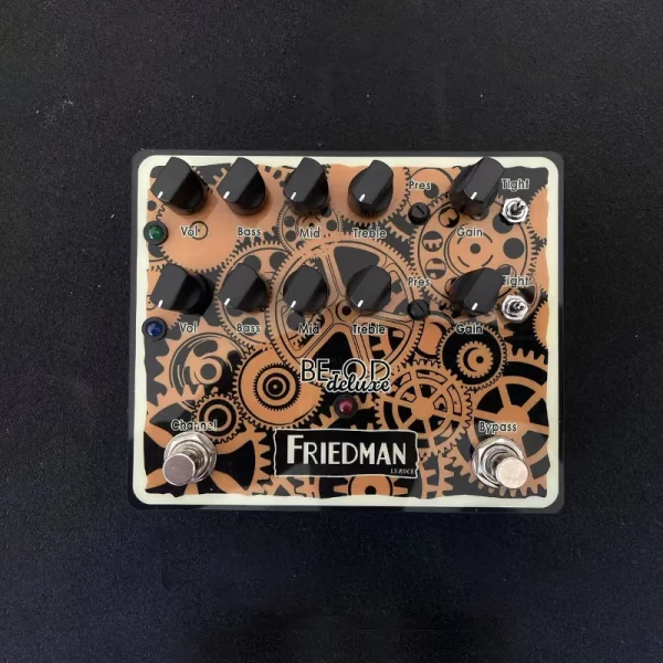 ly rock fredman guitar distortion effect pedal be od double channel manual rock heavy distortion pedal effect,true bypass