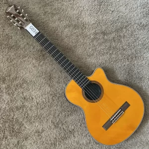 g034 original genuine epi ce coupe thinbody nylon string classical acoustic electric guitar with sh148 shadow pickups