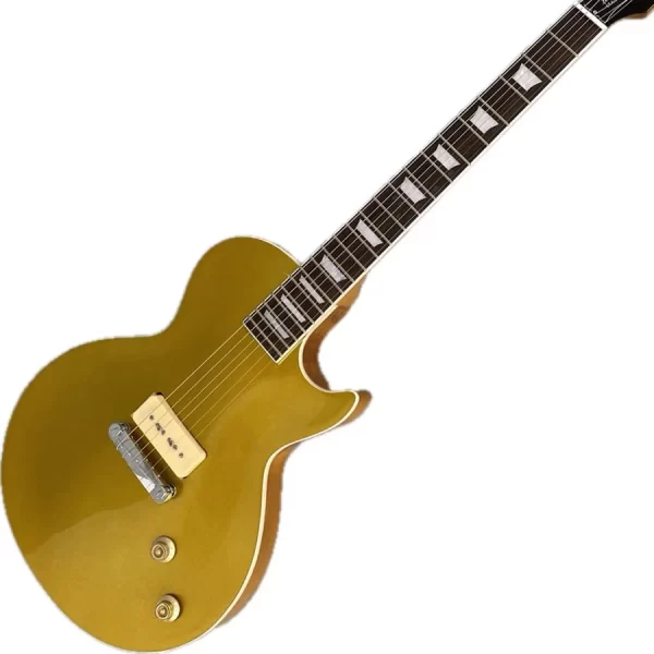 free shipping tune o matic bridge chrome hardwares electric guitar pickguard 22 tone lp electric guitar one piece pickup golde