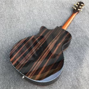 41 inch ps14ce solid cedar top cocobolo body acoustic guitar abalone inlays ebony fingerboard