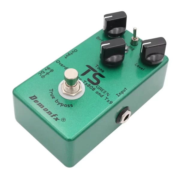 demonfx ts green overdrive pedal,high quality ts9 and ts808 overdrive booster guitar effect pedal