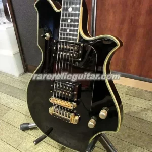 2025 dream fernan mv 480ht tomoyasu hotei signature black electric guitar, tp 9 bridge, grover tuners, gold hardware, special in