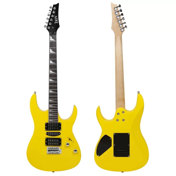 irin 6 strings electric guitar 24 frets maple body neck electric guitarra with bag amp capo necessary guitar parts accessories