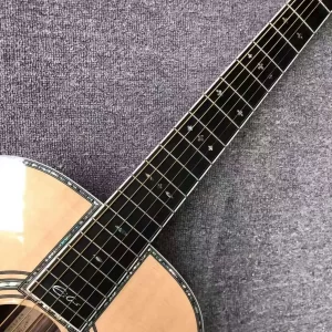 om42 series solid wood profile 40 inch full abalone inlaid acoustic acoustic guitar