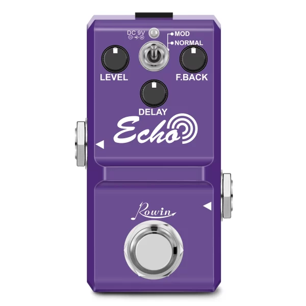 rowin mini guitar pedals nano size dist overdrive fuzz chorus flanger phaser delay dumble booster bluce tremolo tube drive comp