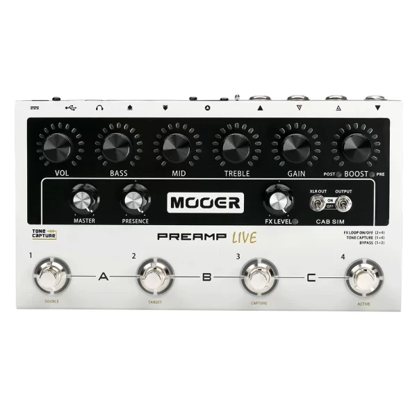 mooer guitar multi effects pedal combined effect pedal pcl6 mkii pedal controller programmable guitar parts & accessories
