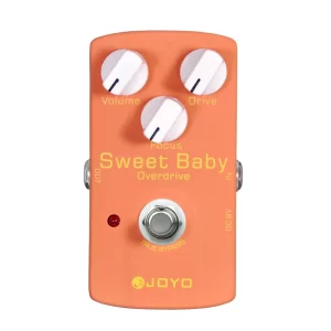 joyo jf 36 sweet baby overdrive guitar effect pedal low gain overdrive pedal with volume/drive/focus knobs true bypass