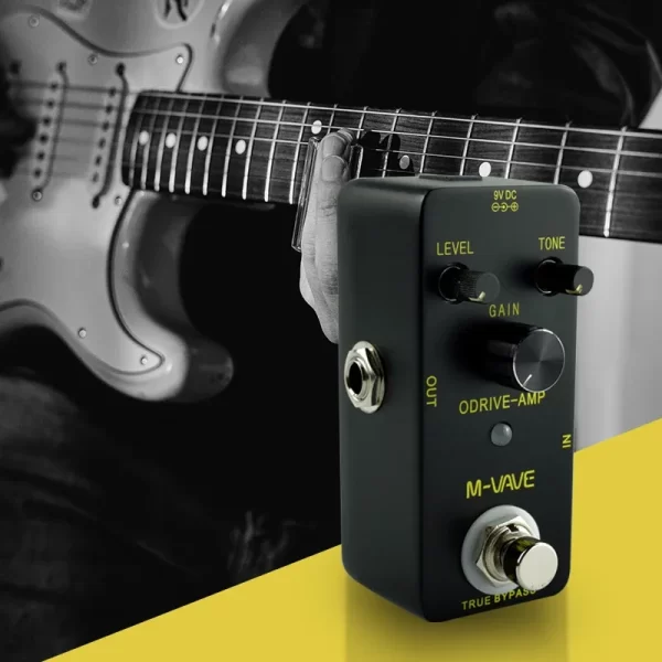 m vave mini loop/aby/tremolo/phaser/overdrive/distortion/chorus electric guitar effect pedal