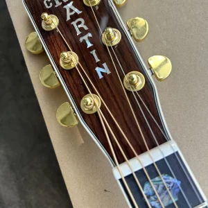 stock custom d 45 guitar, 41 inches, solid spruce top, rosewood touch /20 frets /6 strings, acoustic guitar