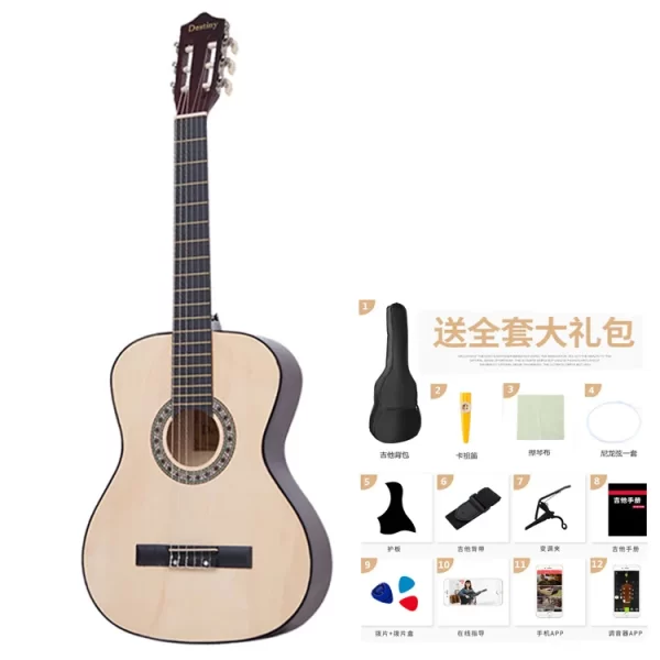 39 "classical guitar set adult students nylon stringed acoustic classic guitar electric guitar