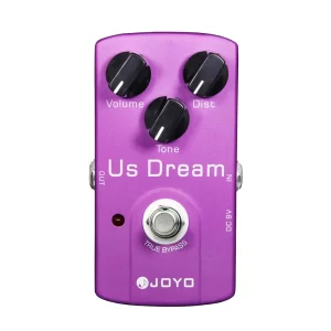joyo jf 34 us dream distortion guitar effect pedal high gain distortion effect driven tube amplifier simulation guitar pedal