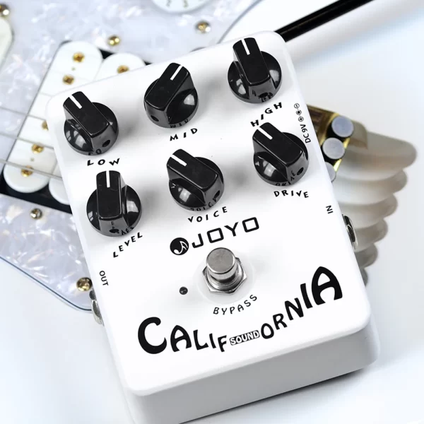 joyo jf 15 california sound overdrive guitar effect pedal rock tones natural tube sound pedal simulates from mk ii amplifier