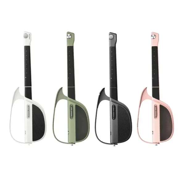 liberlive c1 stringless foldable smart travel guitar fusion accompaniment with guitar bag guitar strap