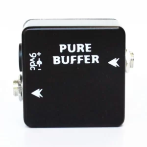 mosky pure buffer pedal,buffer guitar effect pedal full metal shell guitar accessories black