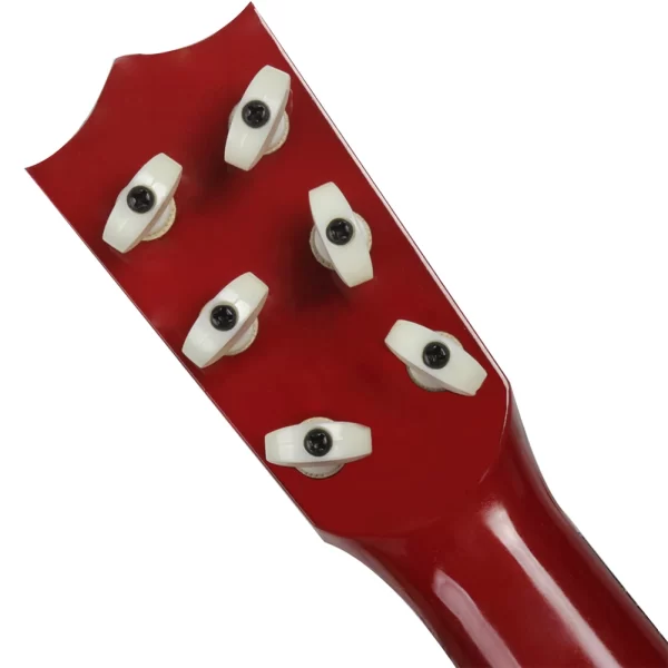 kids mini wood guitar educational toy ukulele 6 strings musical instruments gift for music lovers playing accessory