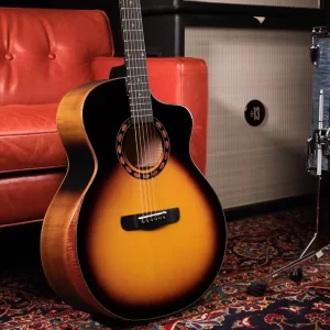 merida 41 inch guitar ga full solid wood folk guitar