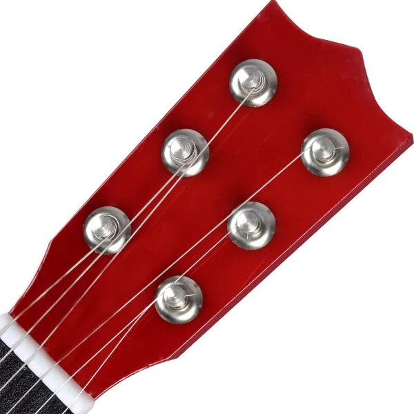 kids mini wood guitar educational toy ukulele 6 strings musical instruments gift for music lovers playing accessory
