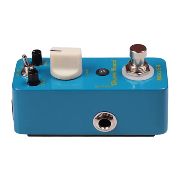 mooer blues mood overdrive guitar effect pedal blues style 2 modes true bypass full metal shell micro guitar pedal