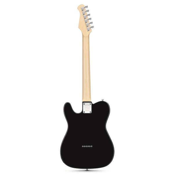 donner telecaster electric guitar 39 inch full size electric guitar beginner adults guitar with accessories h h pickups, bag, strap, cable gift guitar clearance