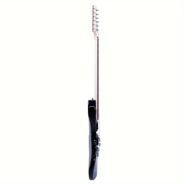 glarry electric guitar gst e double pickup bag strap paddle rocker cable wrench tool black