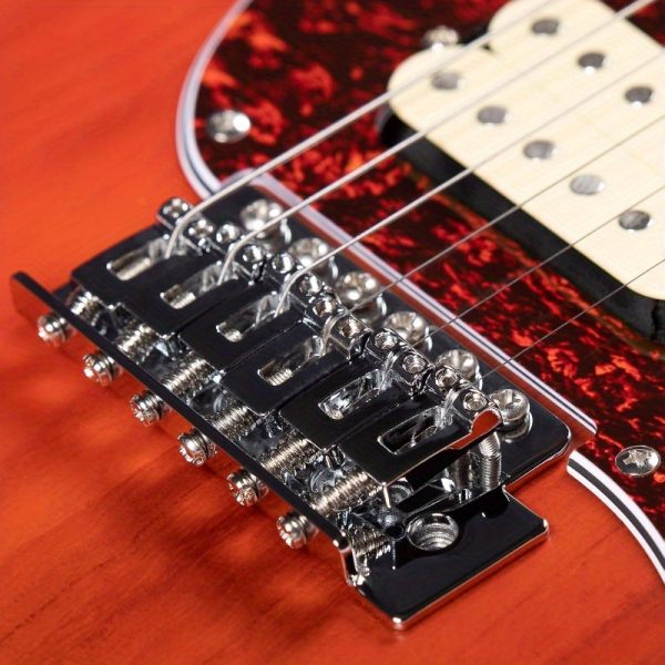 electric body guitar moderngst for beginners (coma red)