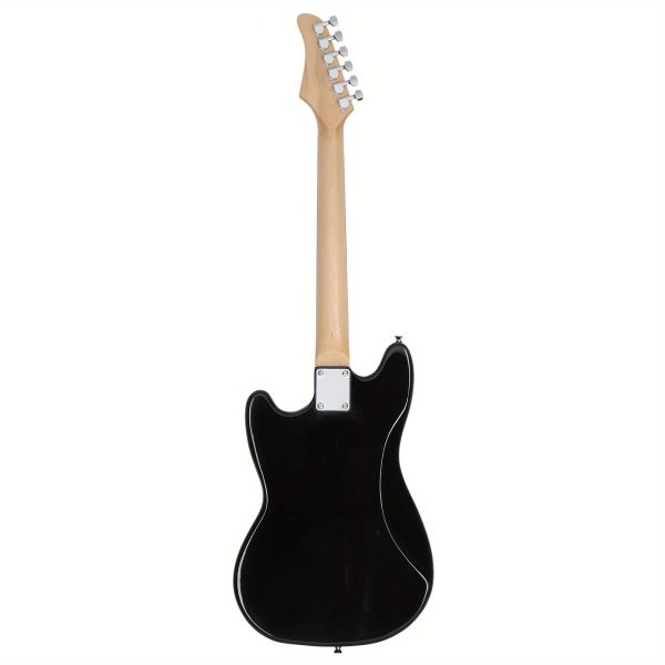 full size blue 6 string gmf electric guitar with h h pickups ideal for beginners, comes with bag, strap & accessories