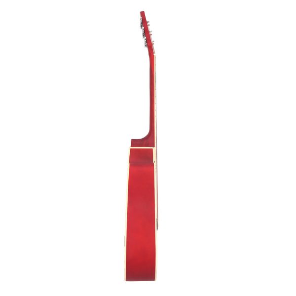 do not sell on gt502 41inch notch spruce panel matte edging folk guitar bag shield wrench burlywood