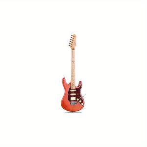electric body guitar moderngst for beginners (coma red)