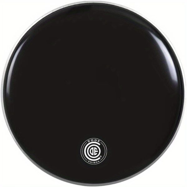 enigma series black 2434; bass drumhead