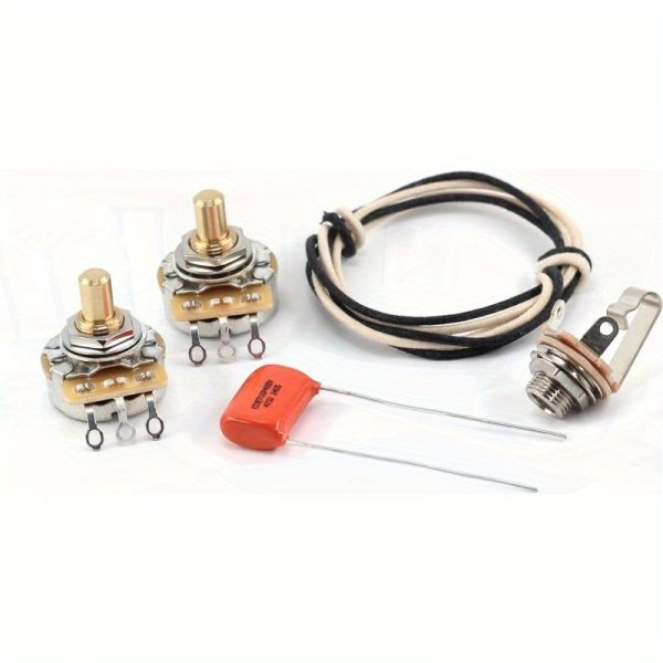 taot precision bass wiring kit taot 250k solid.047 od cap pbass
