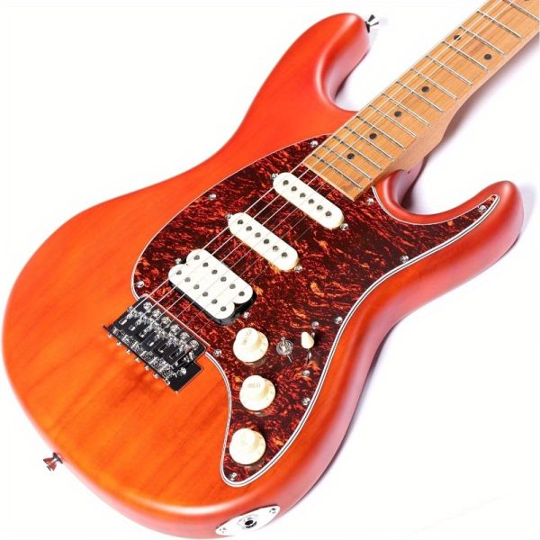 electric body guitar moderngst for beginners (coma red)