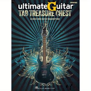 ultimate guitar tab treasure chest 50 classic rock guitar songs note for note transcriptions with tablature learn iconic riffs and solos hal leonard sheet music for electric guitar players