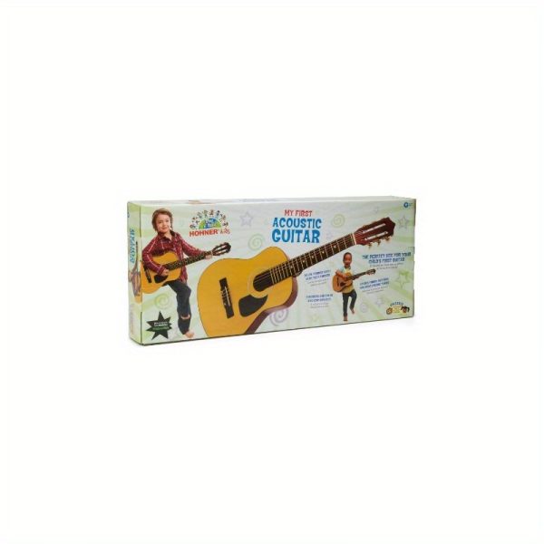 6 string acoustic guitar, right handed, natural (hag250p)
