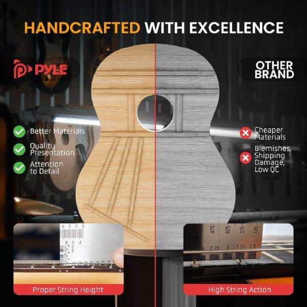 steel string acoustic guitar kit 4 4 full size cutaway all wood guitarra acustica with premium accessory set and upgraded gig bag 41 34 sunburst teardrop matte
