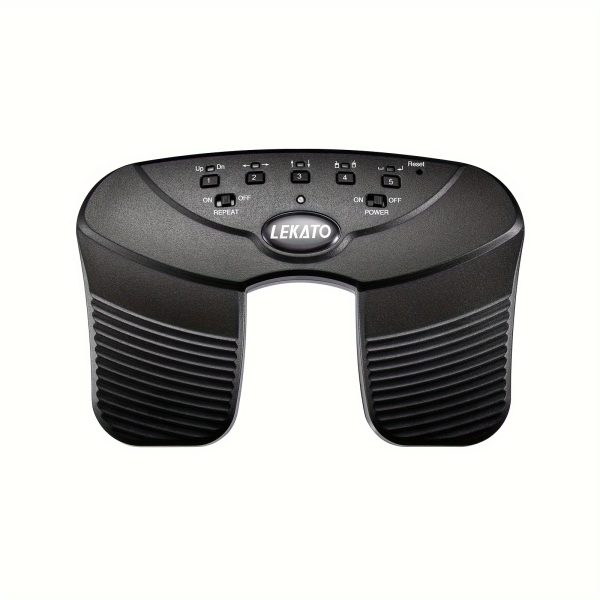 lekato wireless page turner pedal, page turner pedal rechargeable foot pedal page turner silent music page turner wireless page turner pedal for tablets phones app controller