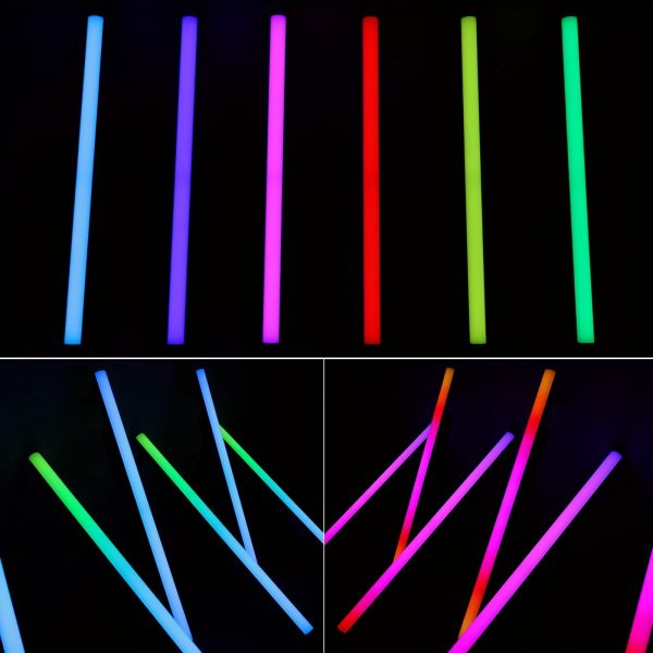 led stage wash lights, 120w 40 inch stage light strip, spectrum wash 36 rgbw led dj light strip with detachable lid, dmx controlled voice activated upper light for club wedding party dj stage lights
