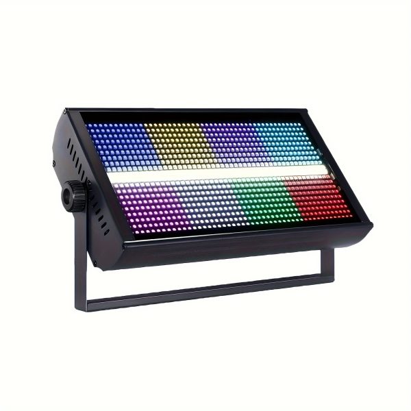 stage lighting led 8+8 rgb strobe flashing light racing car wash flash frame selective lamp background dyeing lights