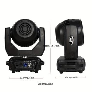 led 19x15w rgbw beam+wash zoom moving head light dmx 16/24 ch dj disco party church tv studio stage effect equipment
