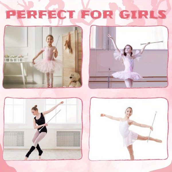 1pc professional twirling baton heavy duty stainless steel baton with non slip grip ends, 26" performance stick for marching band, gymnastics, dance, baton twirling ideal for beginners & professionals perfect gift for performers, batons for twirling, performance accessory, streamlined design, durable performer's tool