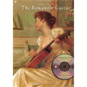 the romantic guitar: frederick noad guitar anthology book & online audio classical music for guitar with vintage inspired artwork, 19th century repertoire & elegant floral design, classical guitar, music learning book, romantic era style, durable binding, musician resource, premium edition, professional musicians