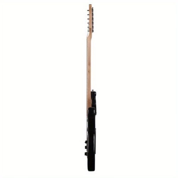 st electric guitar with black pickguard stylish modern design, white & red options, durable & easy clean, perfect for classical or nylon string music, guitar accessories, nylonstring guitar, sleek guitar design, smooth finish