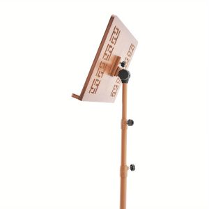 stylish music stand professional grade sheet music stand portable wooden music stand, 70 180cm/27. 56 70. 87in adjustable for musicians, versatile music stand for any occasion