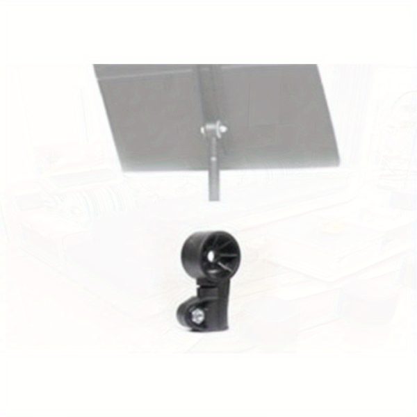manhasset 74 music stand neck assembly adjustable height & angle, ergonomic design with secure clamp, durable black finish for piano, keyboard, guitar, studio & home use, sheet music holder, sleek metallic finish, sturdy construction