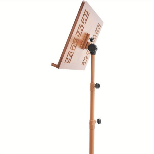 sheet music stand & desktop book stand, rotatable music book holder stand, wooden portable sheet music table stand height adjustable from 27.5 70.8in with book stand support and foldable tripod