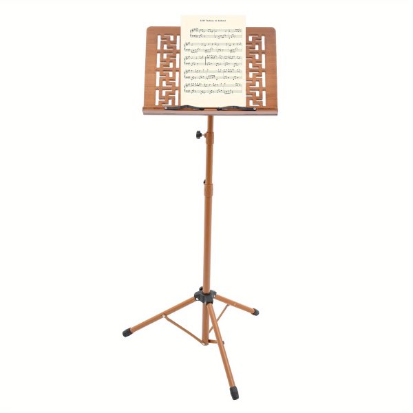 stylish music stand professional grade sheet music stand portable wooden music stand, 70 180cm/27. 56 70. 87in adjustable for musicians, versatile music stand for any occasion