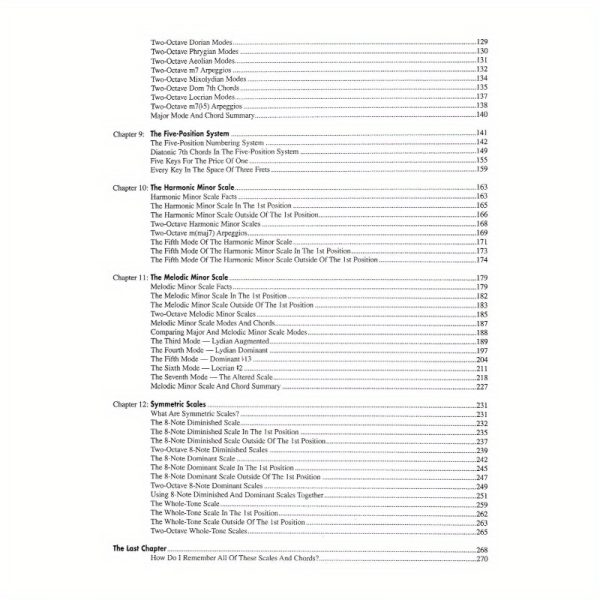 serious electric bass: the bass player39; s complete guide to scales and chords contemporary bass series