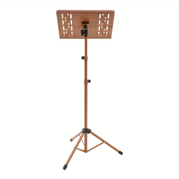 stylish music stand professional grade sheet music stand portable wooden music stand, 70 180cm/27. 56 70. 87in adjustable for musicians, versatile music stand for any occasion