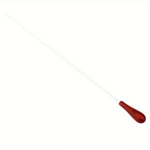 professional concert baton with rosewood handle heavy duty frp shaft & non slip grip, lightweight musical director baton for orchestra, choir, band ideal for conductors, teachers, students warranty included, choir performance tool, sleek design, durable construction, conducting tool, music teachers