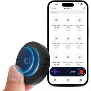 132g (9800 hours) voi activated recorder voi recorder with ai intelligent triple noise reduction, portable audio recorder for work, lectures, meetings 100h continuous recording devi